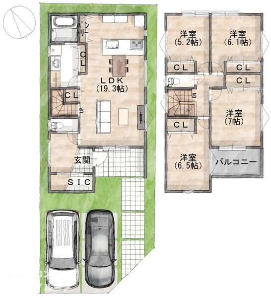 FrontierGardens　加古川市別府町新野辺北町…