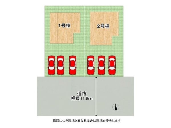 三木市志染町青山１丁目　新築一戸建て　１号棟