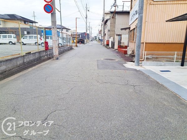 加古川市加古川町北在家 新築一戸建て 4期 全1区画(前面道路含む現地写真)