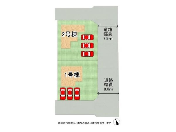 三木市別所町朝日ケ丘　新築一戸建て　2号棟