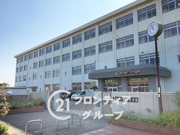 姫路市網干区坂出　新築一戸建て　１号棟(姫路市立朝日中学校)
