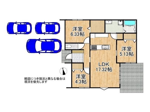 姫路市飾磨区中島　新築一戸建て　1号地