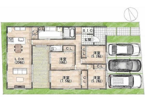 FrontierGardens　姫路市岡田　新築一戸建て…