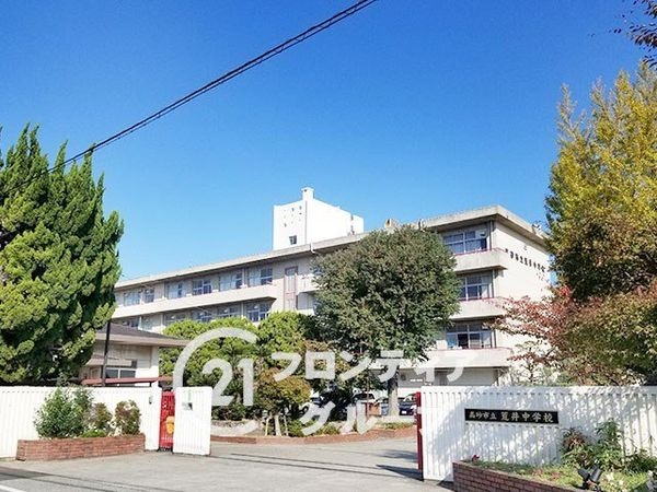 高砂市荒井町中町　新築一戸建て　１号棟(高砂市立荒井中学校)