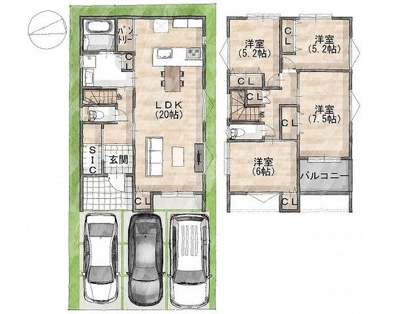 FrontierGardens　姫路市坂田町　新築一戸建…