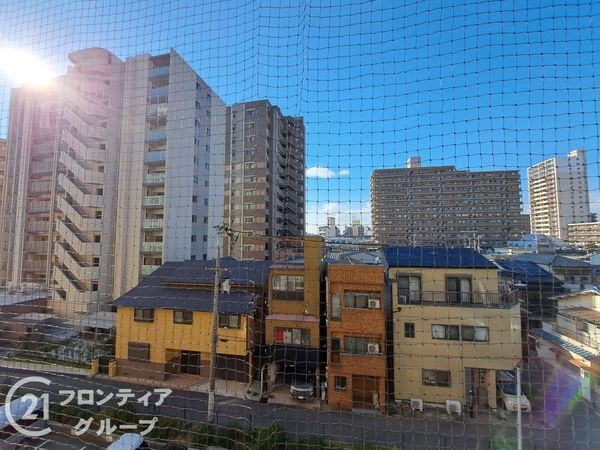 メガロコープ平野第5号棟 中古マンション(現地からの眺望)