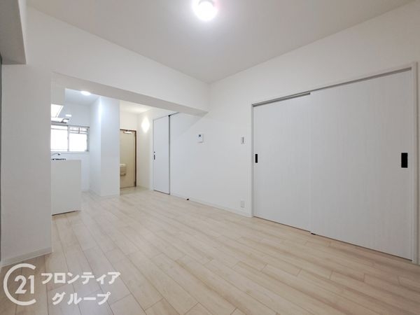 メガロコープ平野第5号棟 中古マンション(庭)