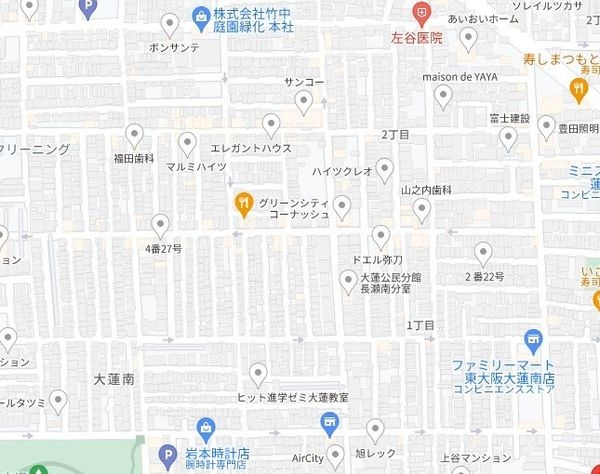東大阪市大蓮北２丁目の中古一戸建て