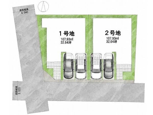 東大阪市若江南町１丁目　建築条件付き土地　２号地