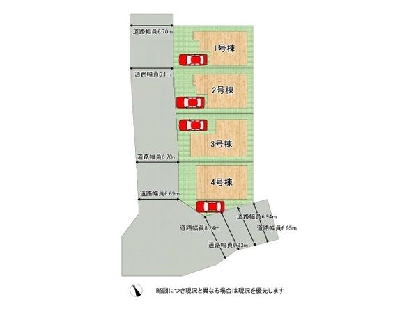 八尾市小畑町２丁目　新築一戸建て　７期　4号棟