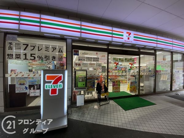 大阪市東住吉区杭全１丁目の中古一戸建て(セブンイレブンハートインJR東部市場前駅前店)