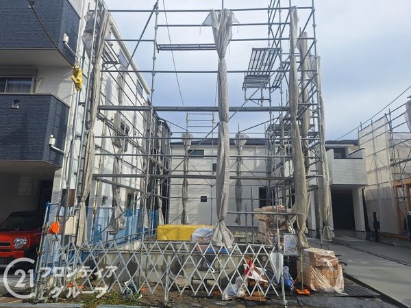 大阪市平野区瓜破西２丁目　新築一戸建て　１号棟