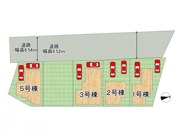 八尾市安中町９丁目　新築一戸建て　１期　2号棟