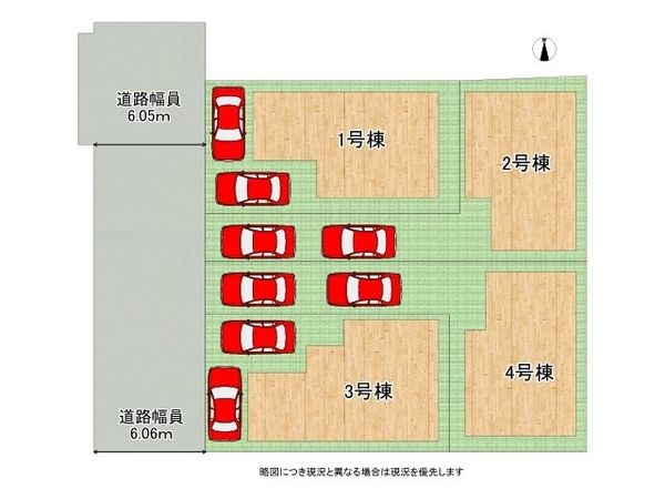 大阪市平野区瓜破西２丁目　新築一戸建て　3号棟