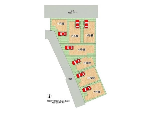 大阪市平野区平野市町３丁目　新築一戸建て　５号棟