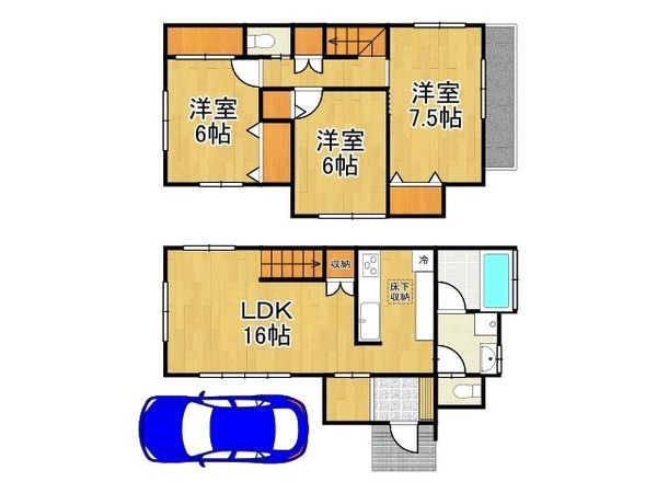 東大阪市五条町の中古一戸建て