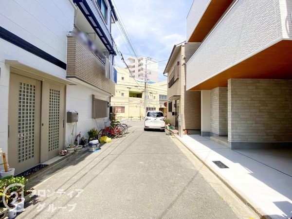 大阪市平野区瓜破東４丁目　新築一戸建て　全１区画