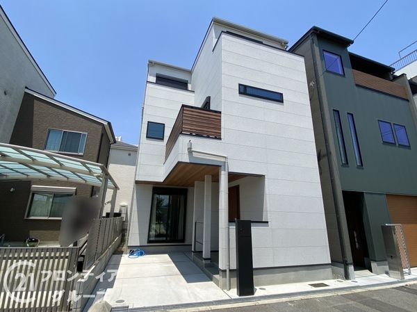 大阪市東住吉区住道矢田3丁目 新築一戸建て 全1区画