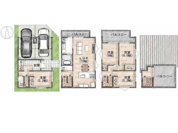 FrontierGardens　東大阪市高井田西２丁目　…