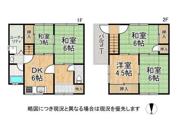東大阪市荒川３丁目　中古一戸建て