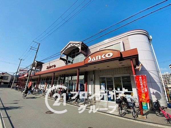 大阪市東住吉区住道矢田８丁目の中古一戸建て(スーパーサンコー瓜破店)