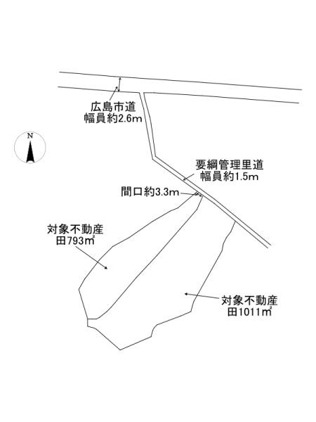 広島市佐伯区五日市町大字石内の売土地