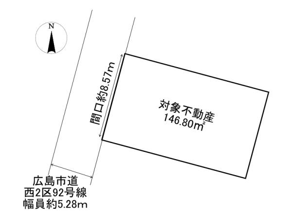 広島市西区南観音７丁目の売土地