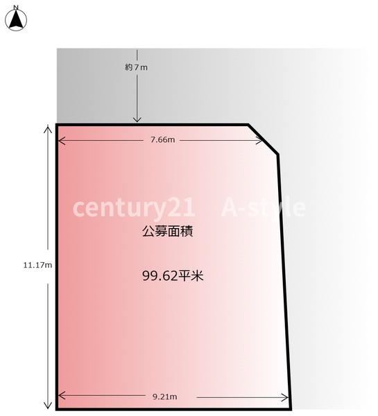 大阪市東住吉区矢田３丁目の売土地