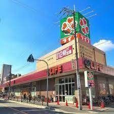 大阪市阿倍野区阪南町6丁目の土地(ライフ西田辺店)