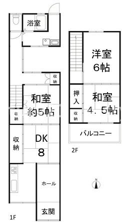 大阪市生野区林寺５丁目の中古一戸建
