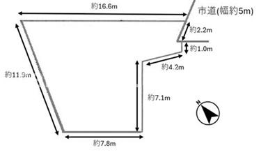 大阪市東淀川区大桐５丁目の土地