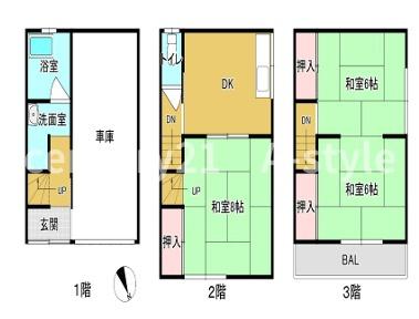 大阪市西成区千本北２丁目の中古一戸建て
