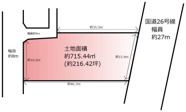 大阪市西成区千本南１丁目の土地