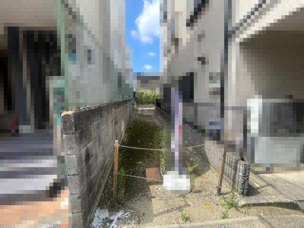 大阪市平野区長吉長原4丁目の土地(現地土地写真)