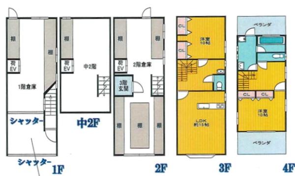 大阪市西区九条南４丁目の中古一戸建て