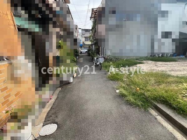 大阪市生野区桃谷５丁目の土地