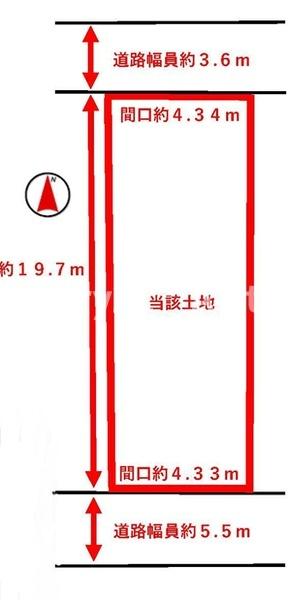 大阪市西成区津守１丁目の土地
