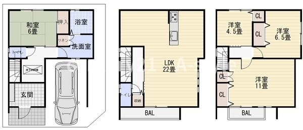 大阪市生野区巽東４丁目の中古一戸建て