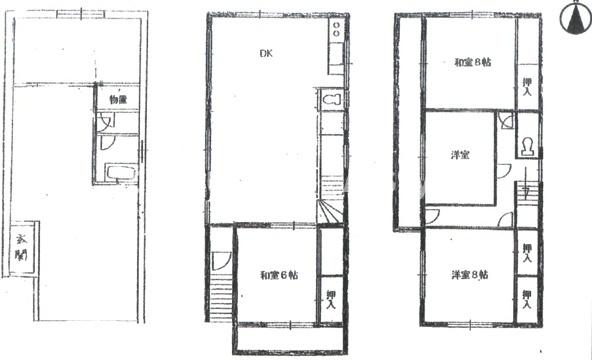 大阪市住之江区粉浜３丁目の中古一戸建