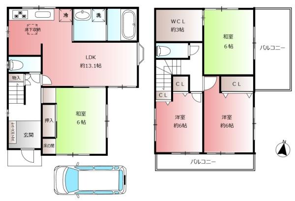 茨木市橋の内３丁目の中古一戸建