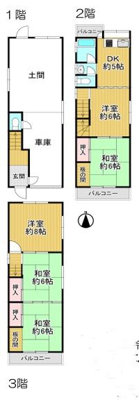 大阪市生野区巽東４丁目の中古一戸建