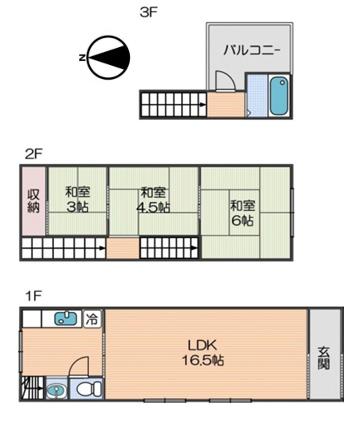 大阪市生野区桃谷４丁目の中古一戸建て