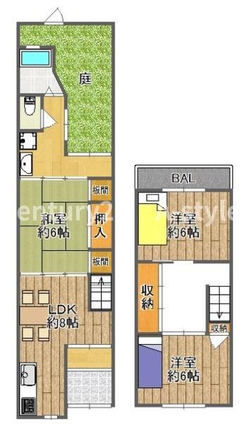 大阪市西成区千本南２丁目の土地