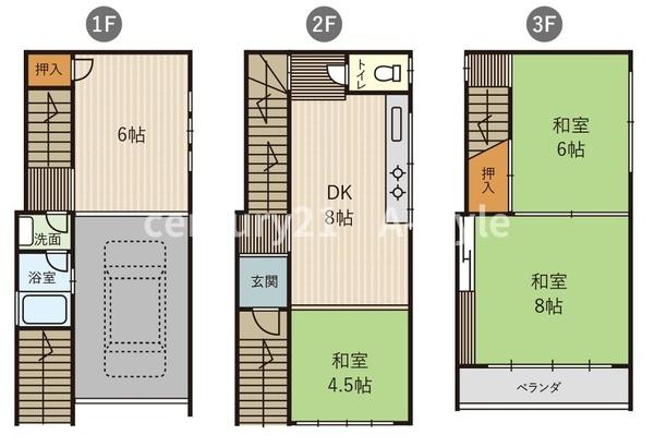 大阪市阿倍野区阪南町４丁目の中古一戸建て