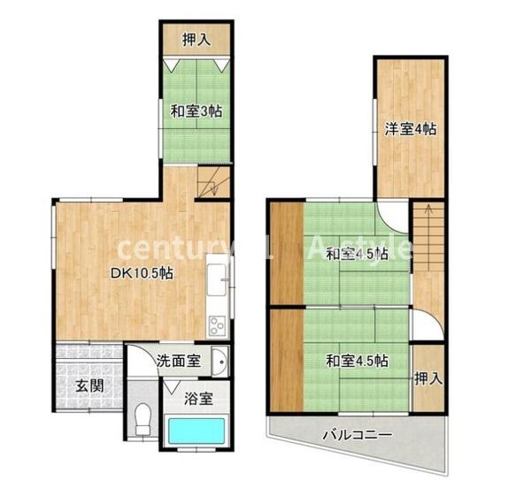 大阪市住吉区上住吉１丁目の中古一戸建て