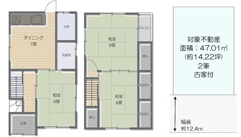 大阪市平野区加美南１丁目の中古一戸建