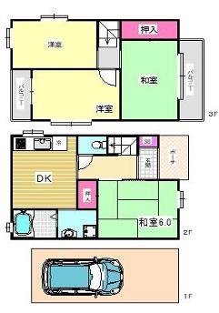 大阪市西成区津守３丁目の中古一戸建て