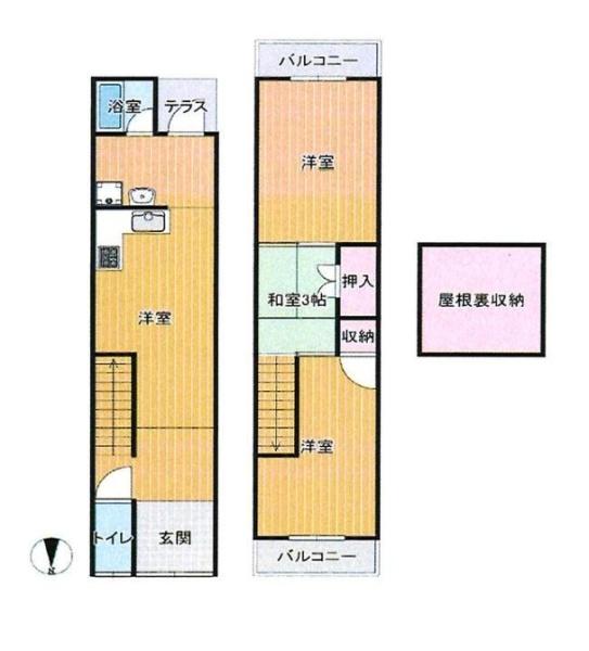 大阪市西成区千本北２丁目の中古一戸建
