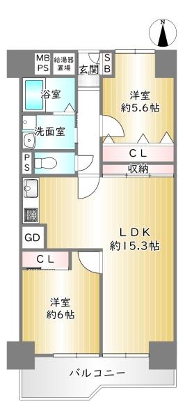 桂川ハイツ　1号館