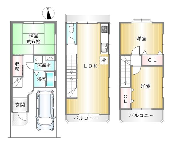 京都市伏見区深草善導寺町の中古一戸建て